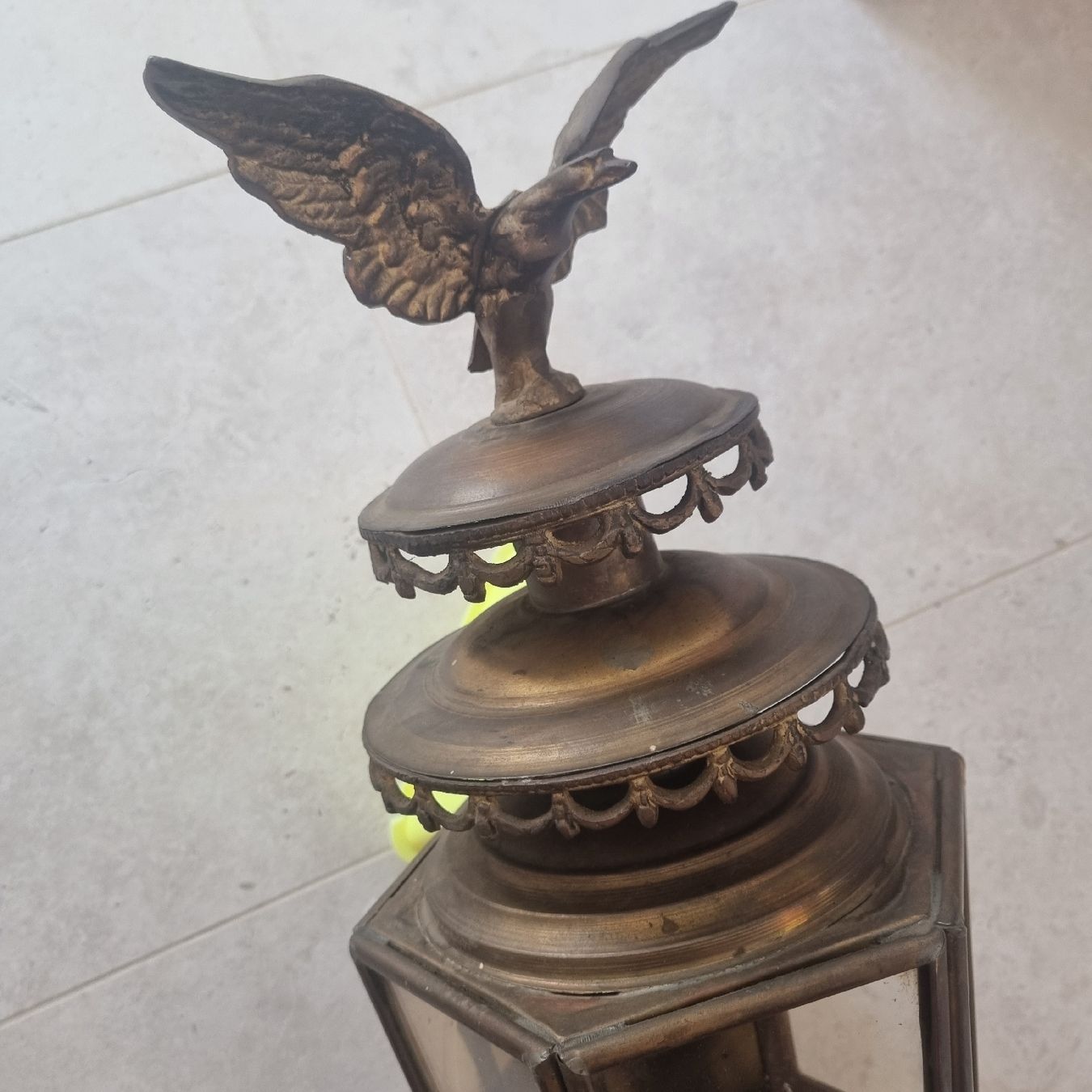 Lampen: Bronze authentic lantern "Original" Napoleon ||| period – Gebraucht aus Champlan von acr_kkd5 1