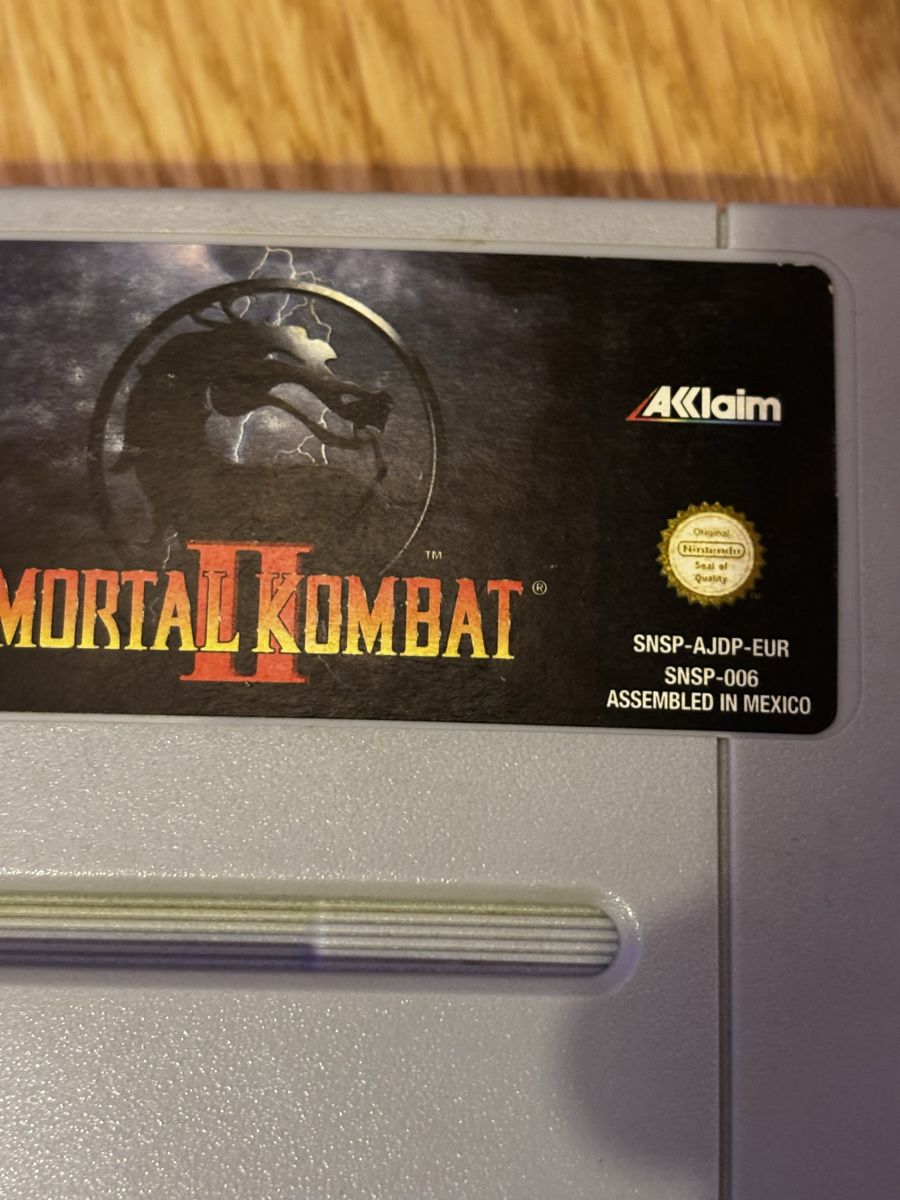 Nintendo Giochi: SNES Mortal Kombat Bundle | Mortal Kombat II + Ultimate Mort – Usato da Schüpfheim venduto da Flashbang3250 1
