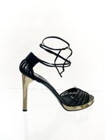 VALENTINO GARAVANI Gold Absatz Heel 39.5