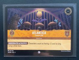 Lorcana FOIL ATLANTICA 33/204 EN-4 Common