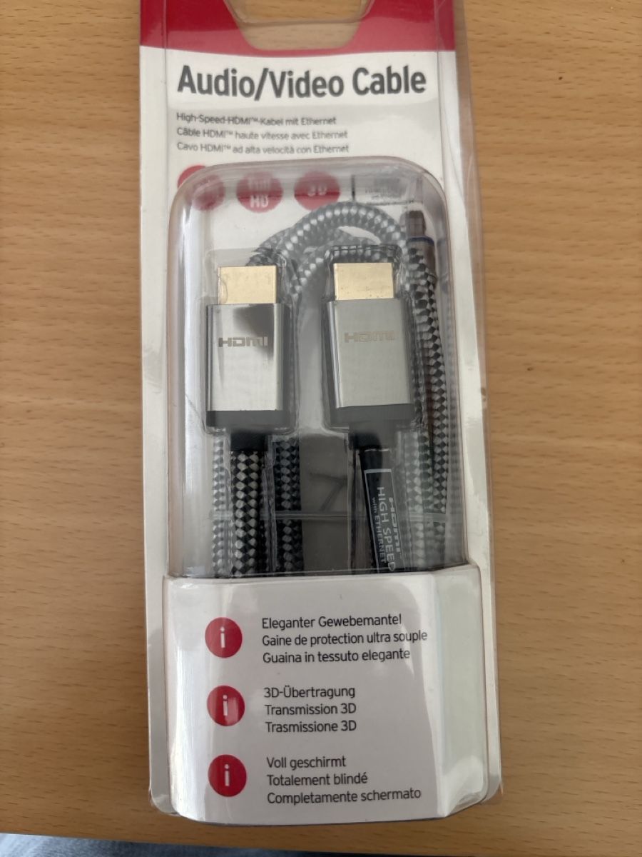 Câbles: Audio/Video Kabel Intertronic HDMI High-Speed neu – D'occasion à Zollikerberg par albatros019