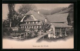 Sigriswil, Ansicht vom Gasthaus Krinde