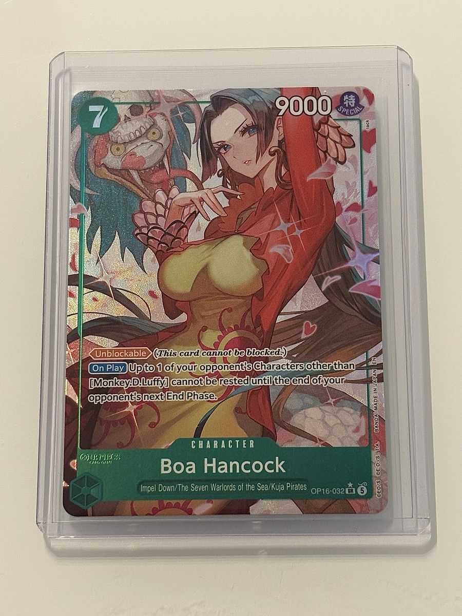 Bandai Carte collezionabili: One Piece TCG - Boa Hancock OP16-032  – Nuovo (secondo la descrizione) da Pieterlen venduto da Mira_o7