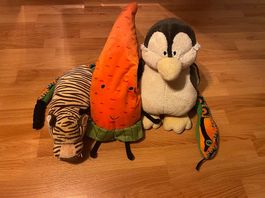 Lot de 4 peluches