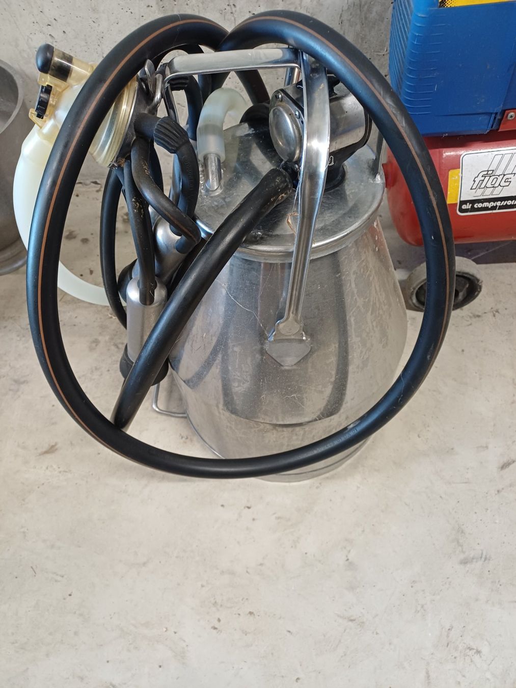 Delaval Tutte le macchine: Standeimer 25 Liter DeLaval, Melkaggregat – Usato da Boswil venduto da etaflex 3