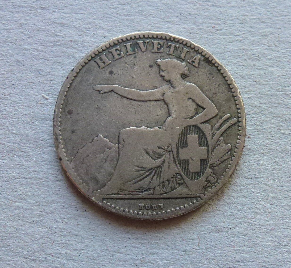 Tutti le monete: ++ 2.- Franken 1860, gute Erhaltung – Usato da Walkringen venduto da Casablanca777 1