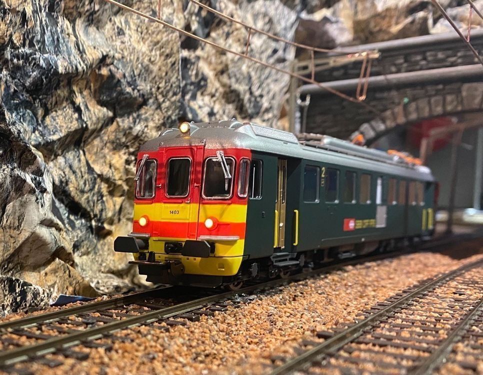 Piko Modellini di ferrovie: Piko RBe 4/4 1403 – Nuovo (secondo la descrizione) da Riehen venduto da ambriarni 1