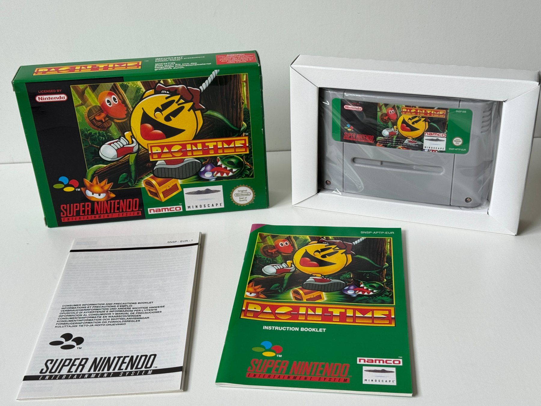 Spiele: Super Nintendo SNES Pac in Time - in OVP – Gebraucht aus Herznach von marco_0123