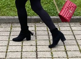 Andrea Zalli bellissimi stivaletti-Pelle scamosciata natural