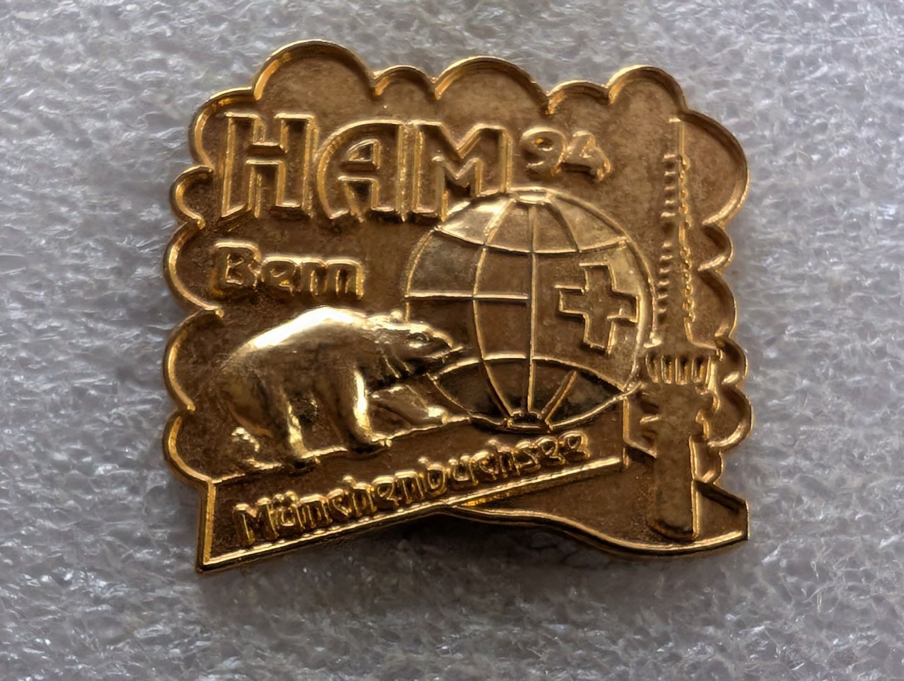 Plaketten & Abzeichen: Ansteckpin 199: HAM Münchenbuchsee – Gebraucht aus Oppligen von Pin-Fall-Shop