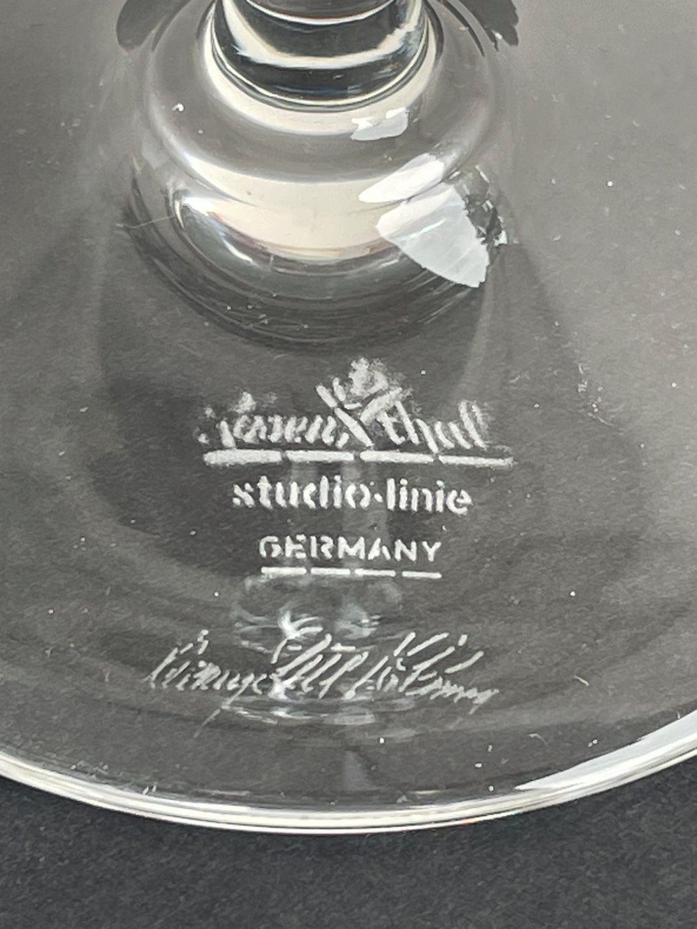 Rosenthal Bicchieri: Designer-Champagnerglas von Rosenthal Studiolinie – Usato da Chur venduto da elifornico 4