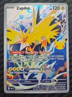 Pokemon Zapdos 133/128 30th Celebration EN