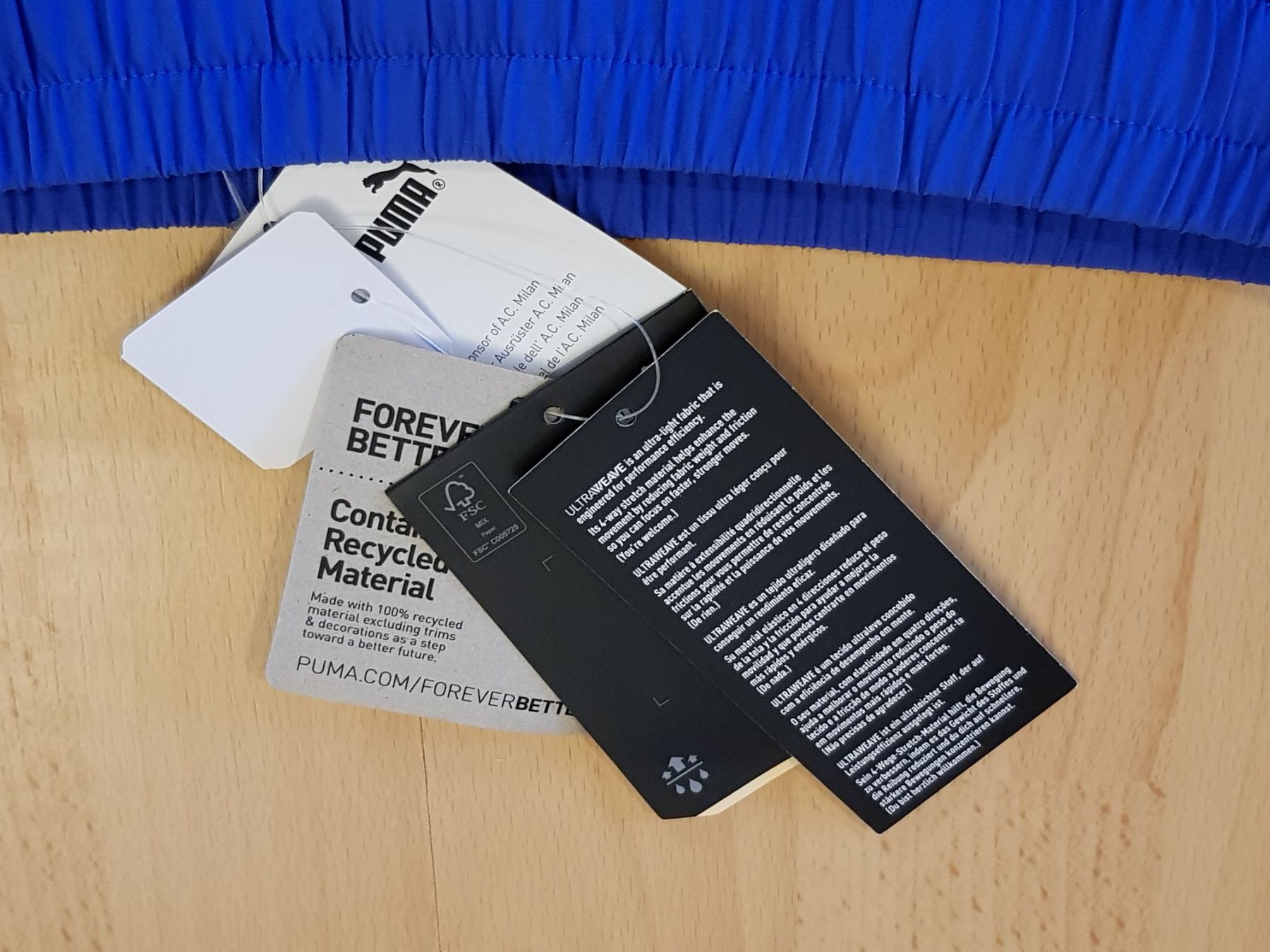 Puma Pantaloni: AC Mailand Puma Shorts, Grosse S – Usato da Le Mouret venduto da Pantini 3