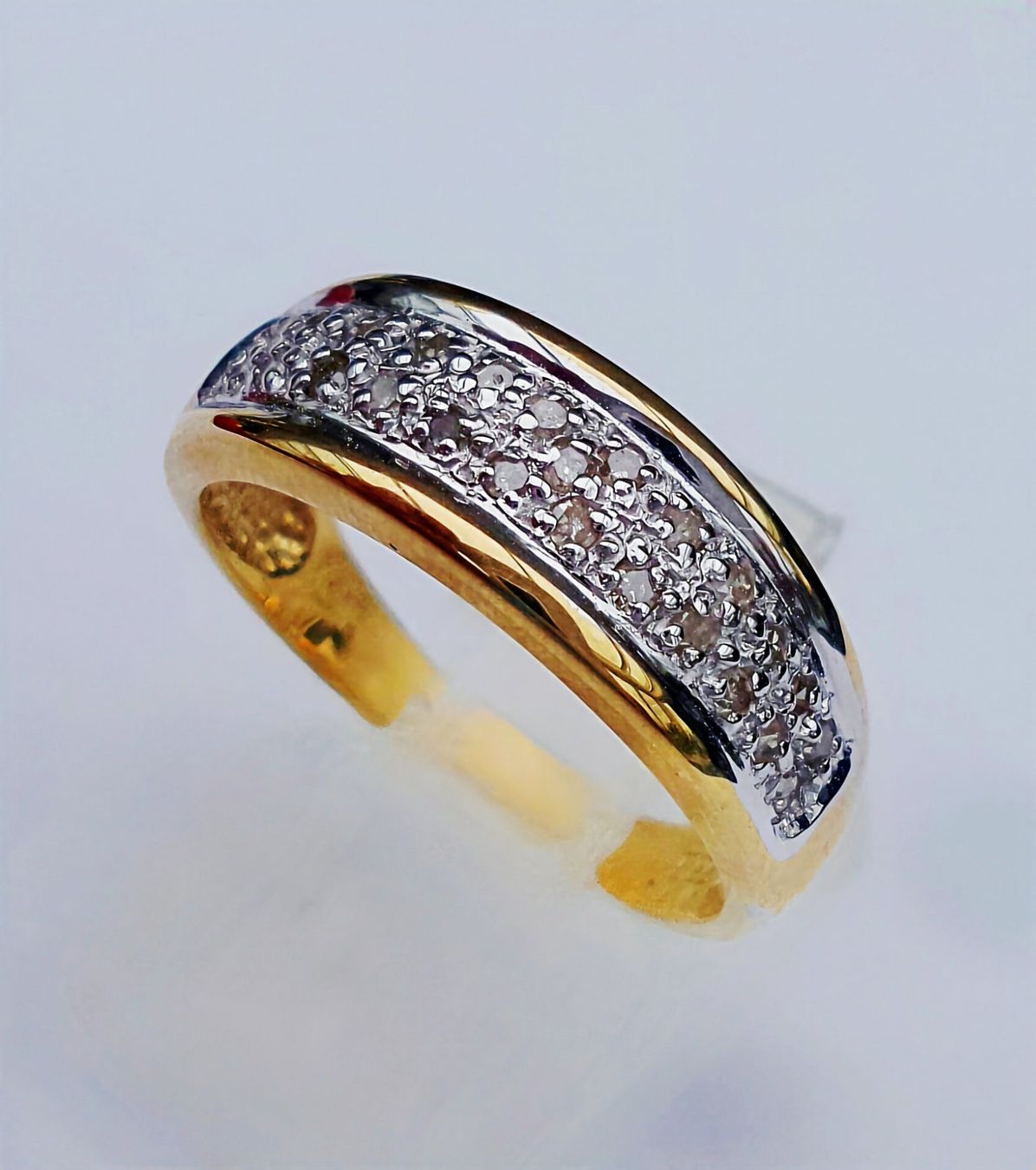 Anelli: Goldring mit Diamanten – Nuovo (secondo la descrizione) da Zürich venduto da Benedikt21 3