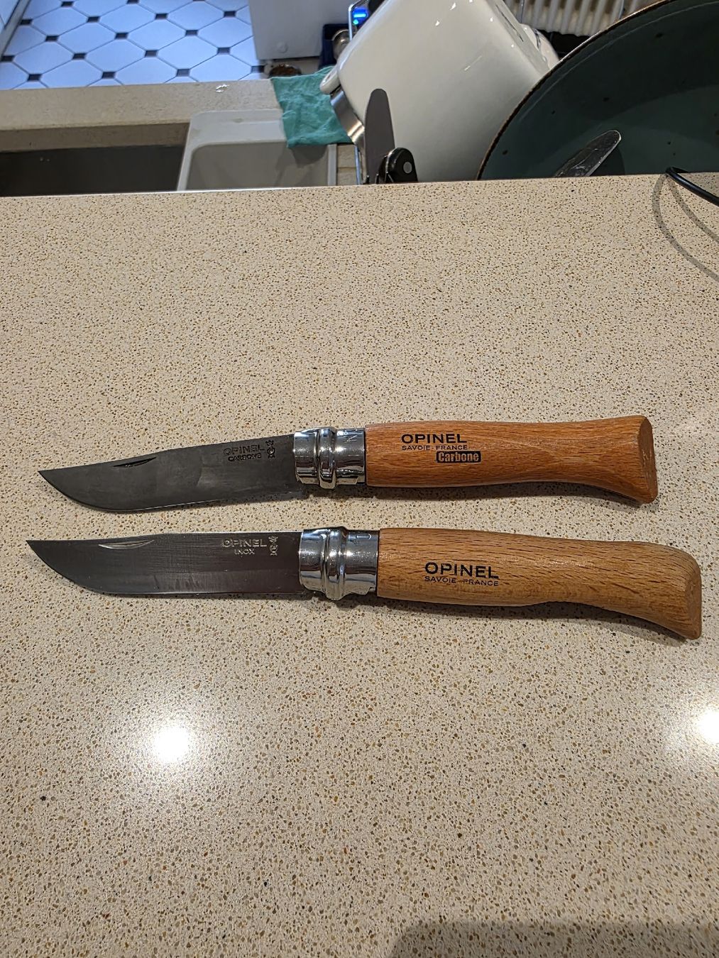 Opinel Coltelli tascabile: opinel inox + carbon no9 – Usato da Lausanne venduto da nicof76