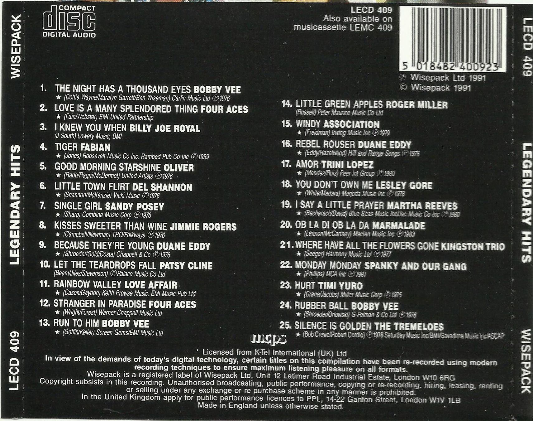 CDs: Rock Era CD The Legendary Hits – Gebraucht aus St. Margarethen TG von ursk10 1