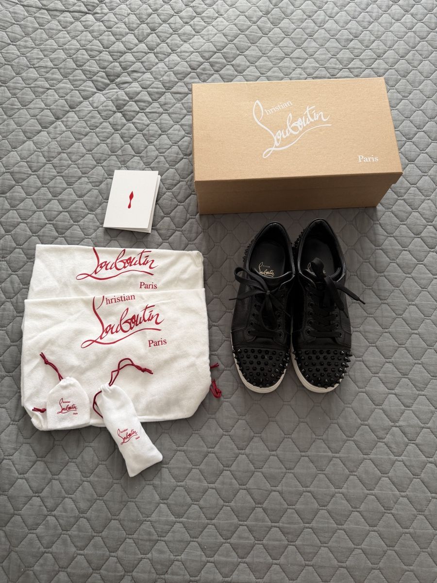 Christian Louboutin Scarpe da uomo: Christian Louboutin Sneakers Vieira 2 – Usato da Dübendorf venduto da MariaS. 1