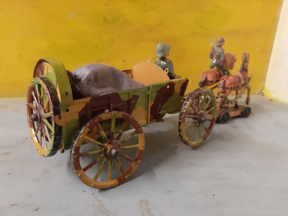 Elastolin Jouets: Chariot Elastolin – D'occasion à Monthey par Jmbois 2