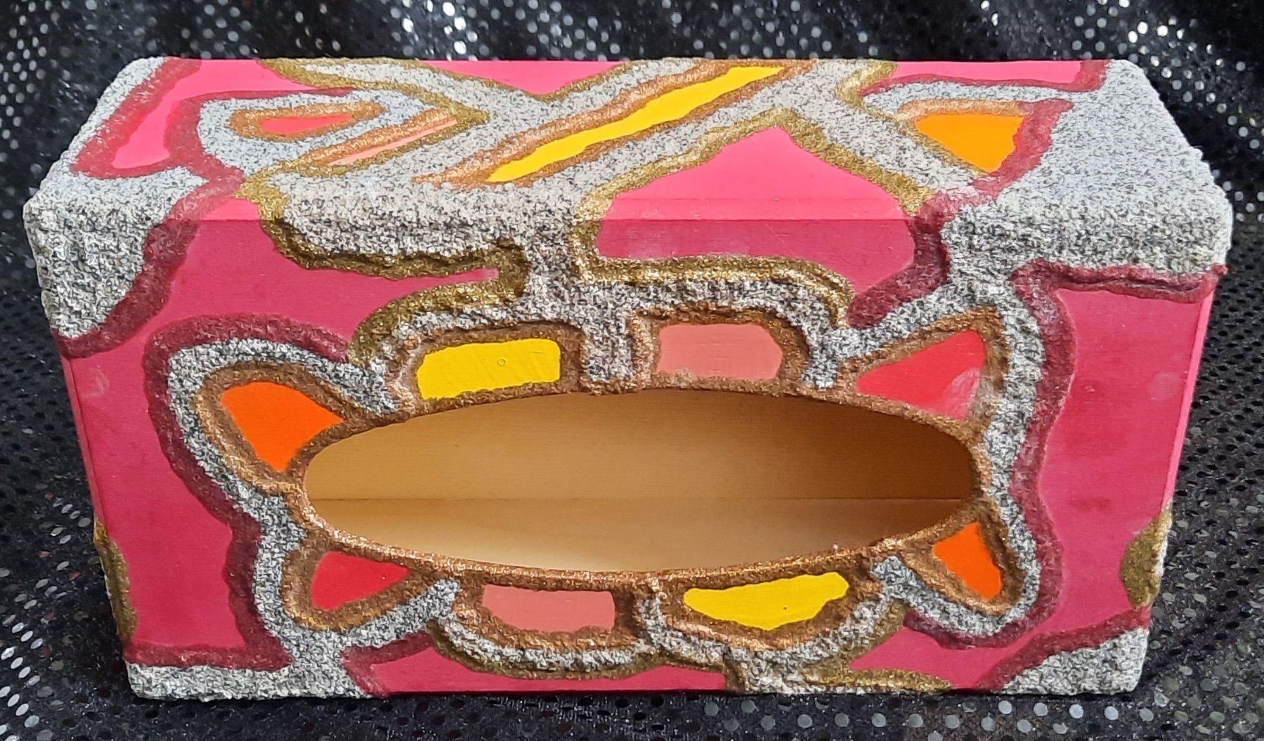 Altro in Decorazioni & Accessori: Schone Kunst Holz Tücher Box – Nuovo (secondo la descrizione) da Seuzach venduto da VT-Collections2 2