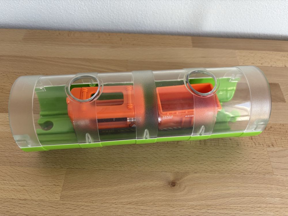 Brio Jouets: Brio Tunnel Box mit Frachtzug orange – D'occasion à Rebstein par wendy321meins 1