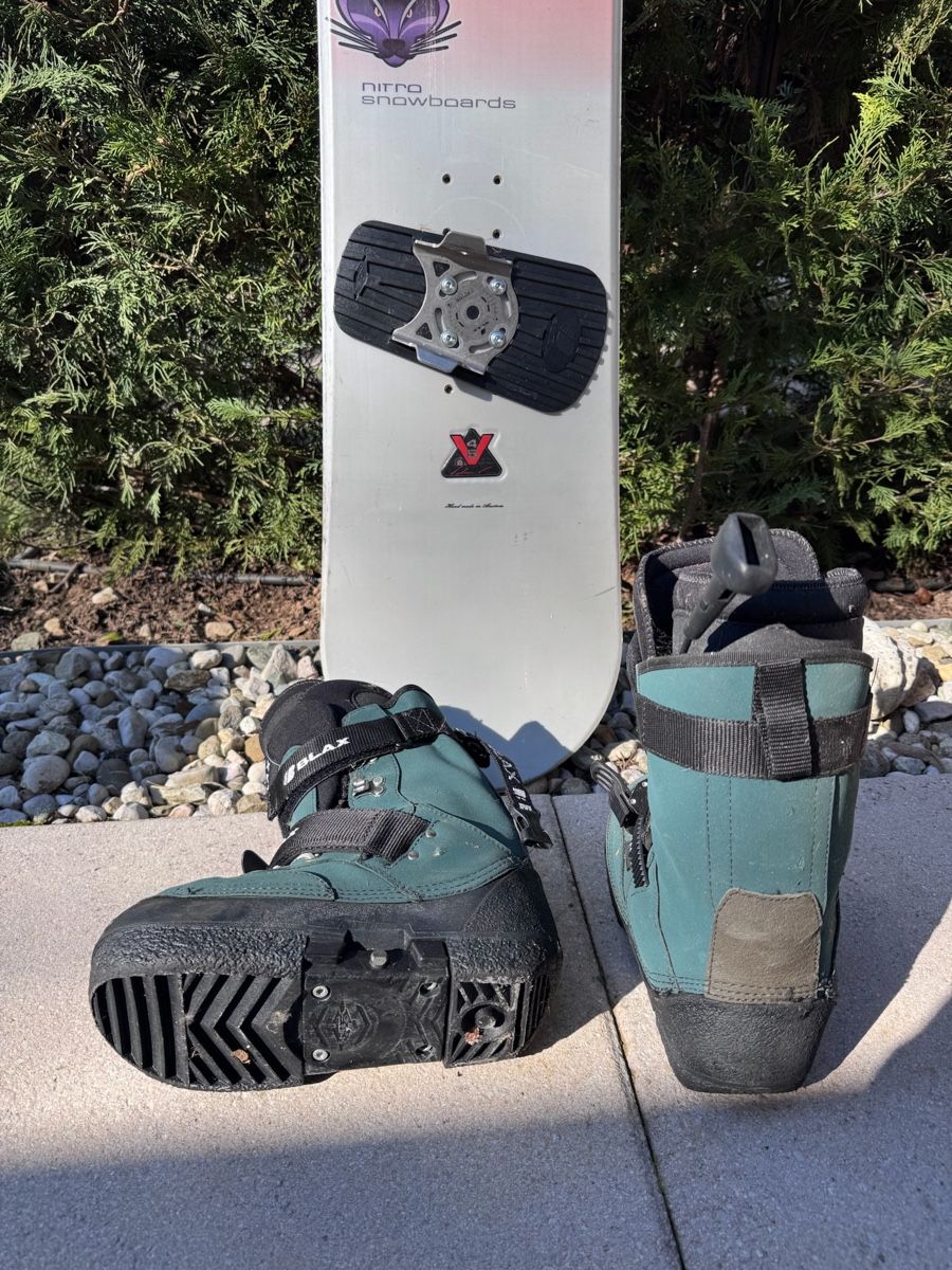 Snowboard Nitro Board: Snowboard Nitro, boots Blax – Usato da Gingins venduto da vpmkaufmann 2