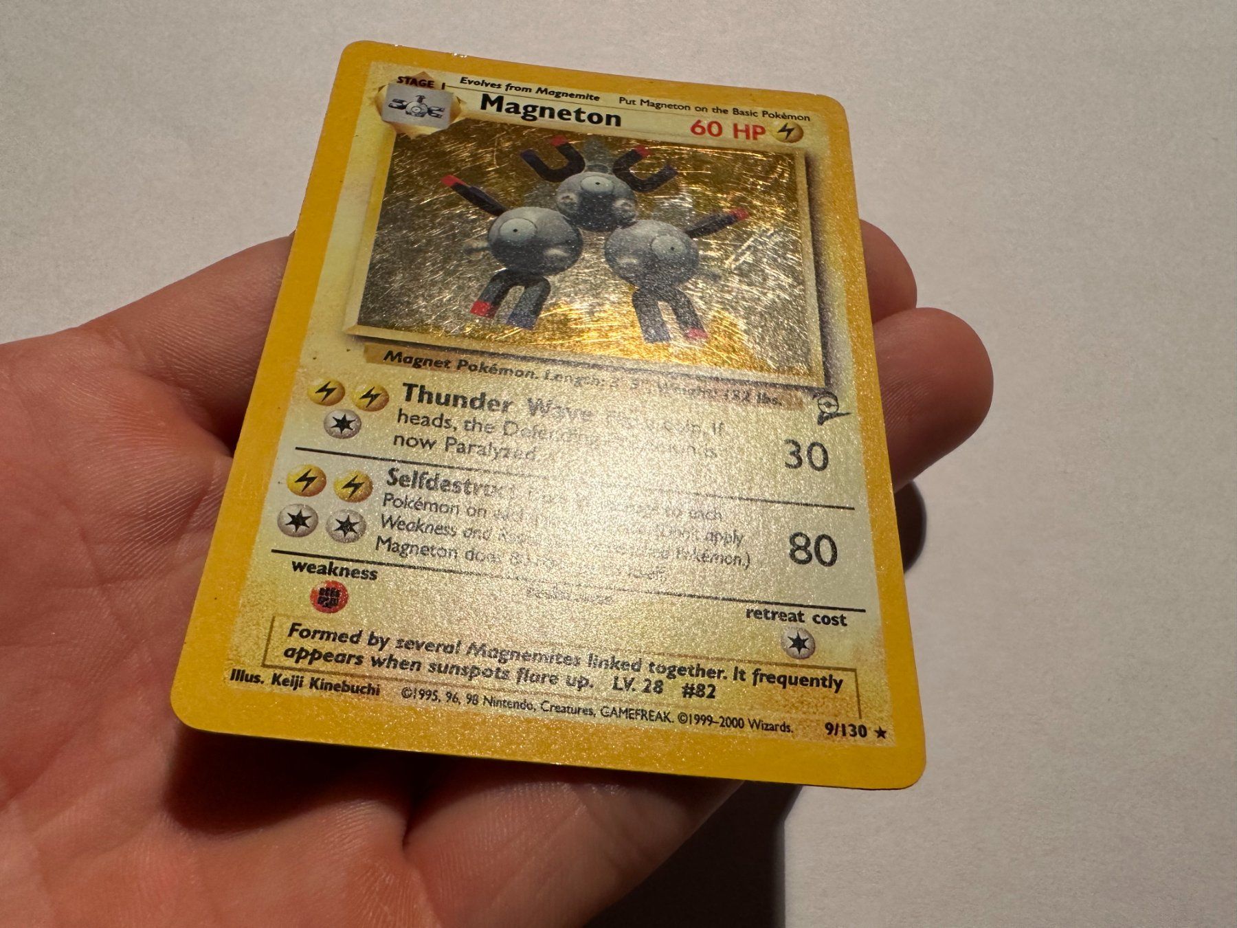 Pokémon Carte collezionabili: Magneton holo Base 2 EN – Usato da Hagendorn venduto da Pokecollectorch 1