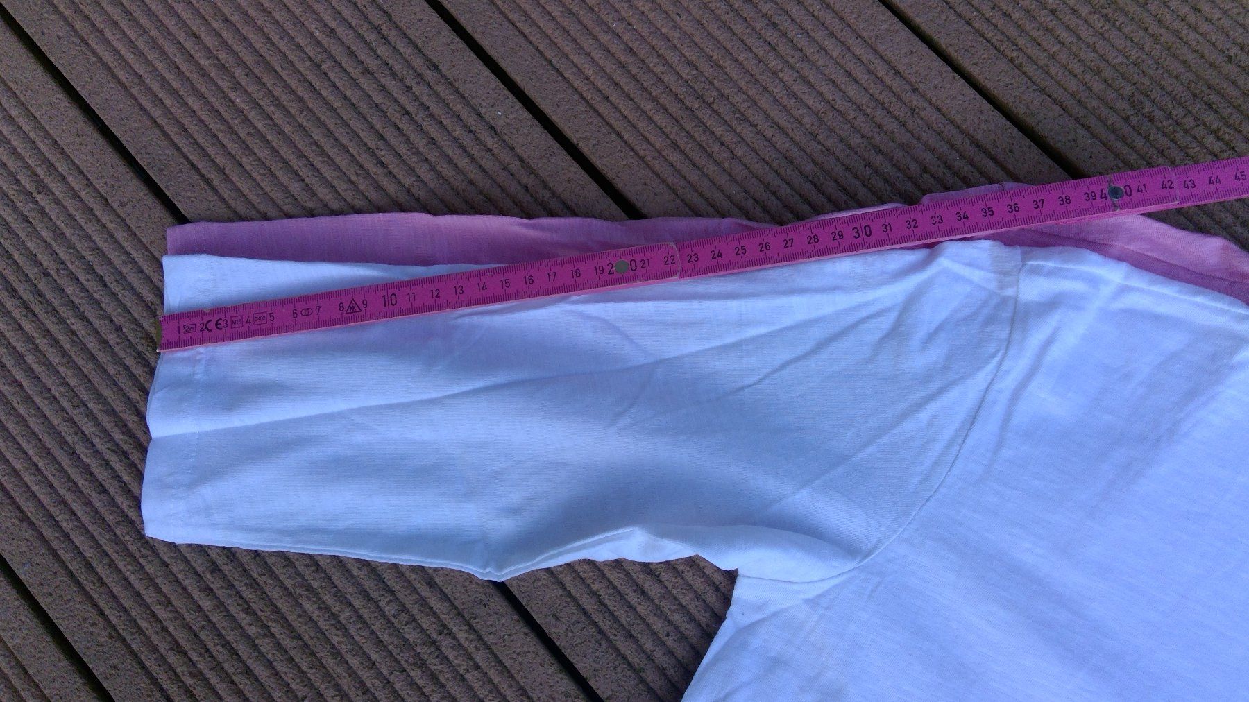 T-shirt: Lot 2x Sweat rose & blanc, taille M, NEUF – Nuovo e nell'imballaggio originale da Agiez venduto da chouchanelle 6