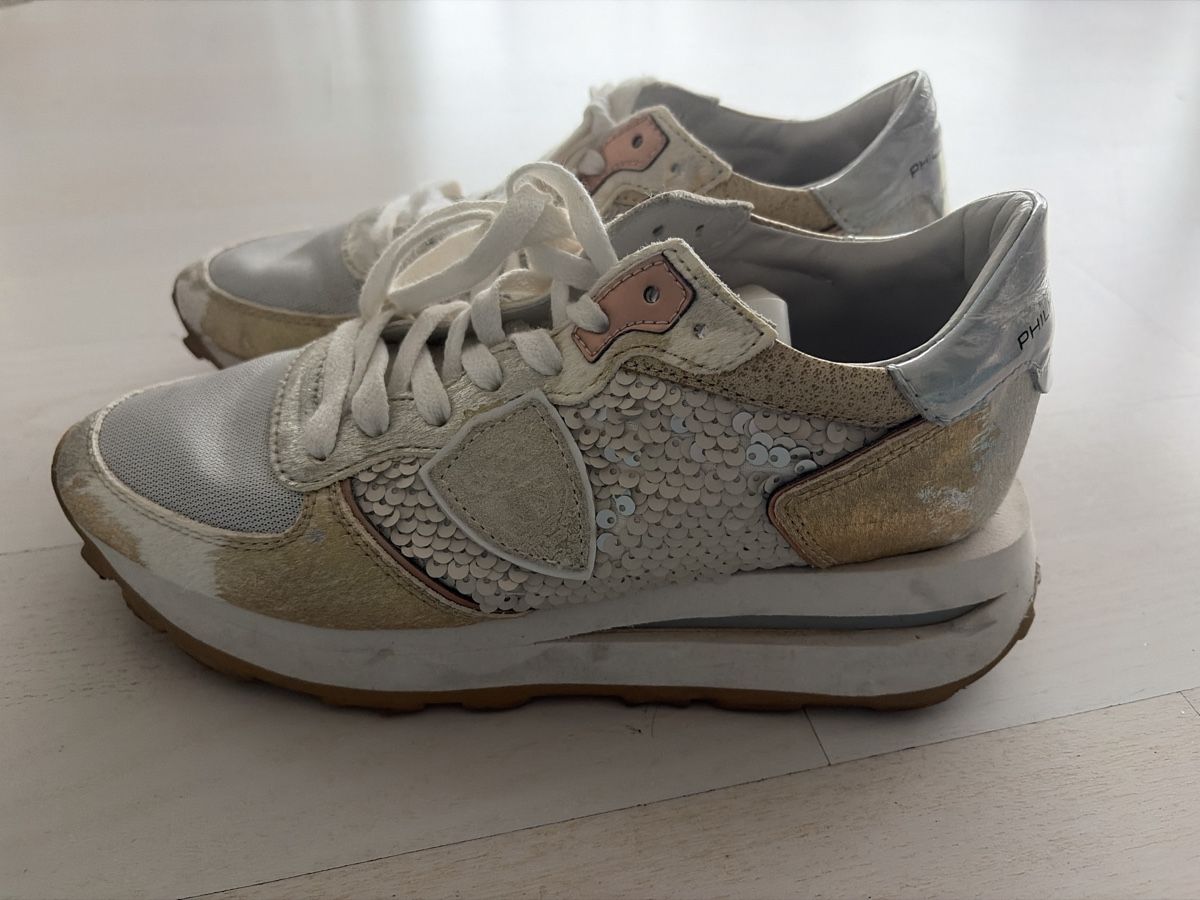 Scarpe da donna: Philippe Model Sneaker mit Pailletten Grösse 36 – Usato da Wettswil venduto da ramba 2