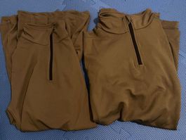2x Gnägi, Rollshirt, Polyester Schweizer Militär, Grösse L