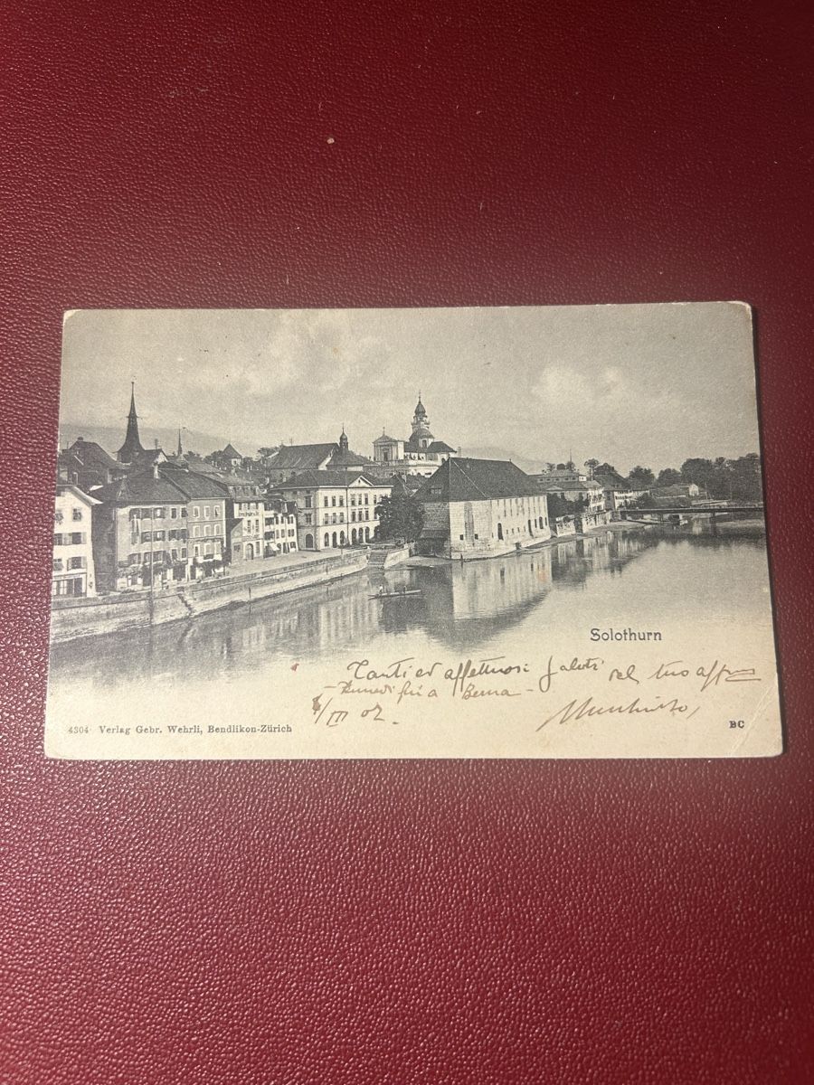 Cartes postales: Solothurn 1907 – D'occasion à Breganzona par Milesbo