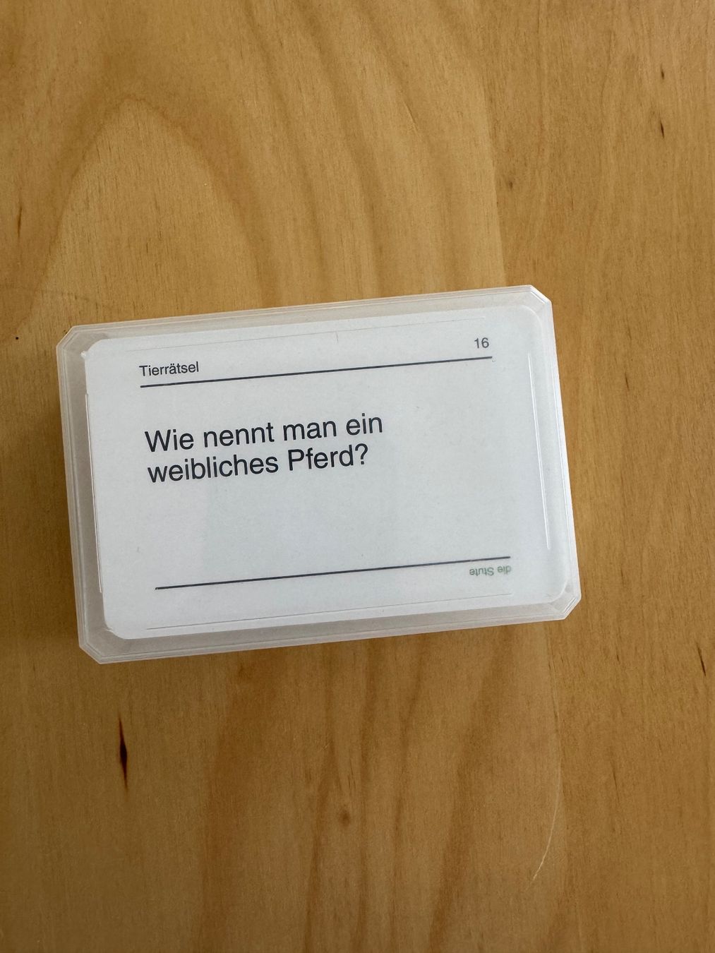 Giochi: Tierrätsel – Usato da Goldach venduto da Hibiskus23