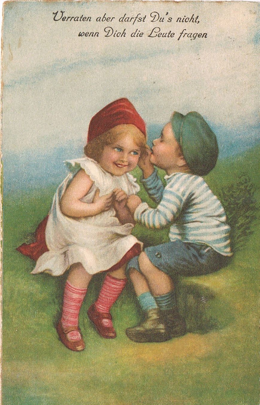Cartoline postali: Kindergeheimnis1928 – Usato da Buchs AG venduto da Baerfisch
