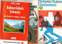 3 Landkarten Strassenkarten Reliefkarten Eisenbahnkarten