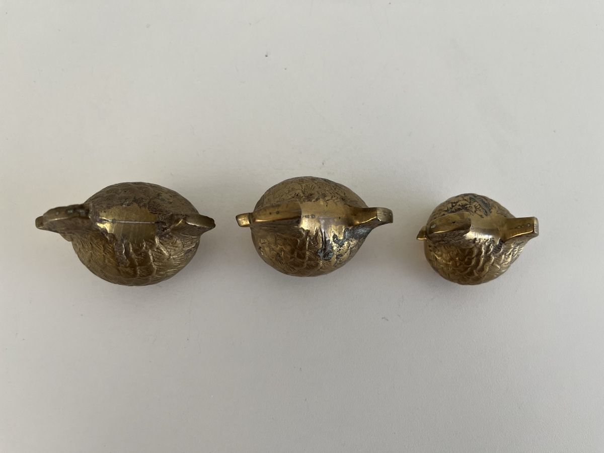 Figuren: 3Stk. Vintage Hühner aus Messing  – Gebraucht aus Wetzikon ZH von seli03 7