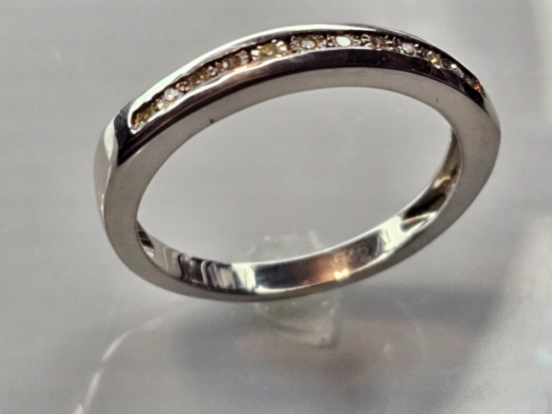 Anelli: Silberring 12 Diamanten getestet 925 Silber 0,06ct Ring – Nuovo (secondo la descrizione) da Riedt b. Erlen venduto da Gottestraene 2