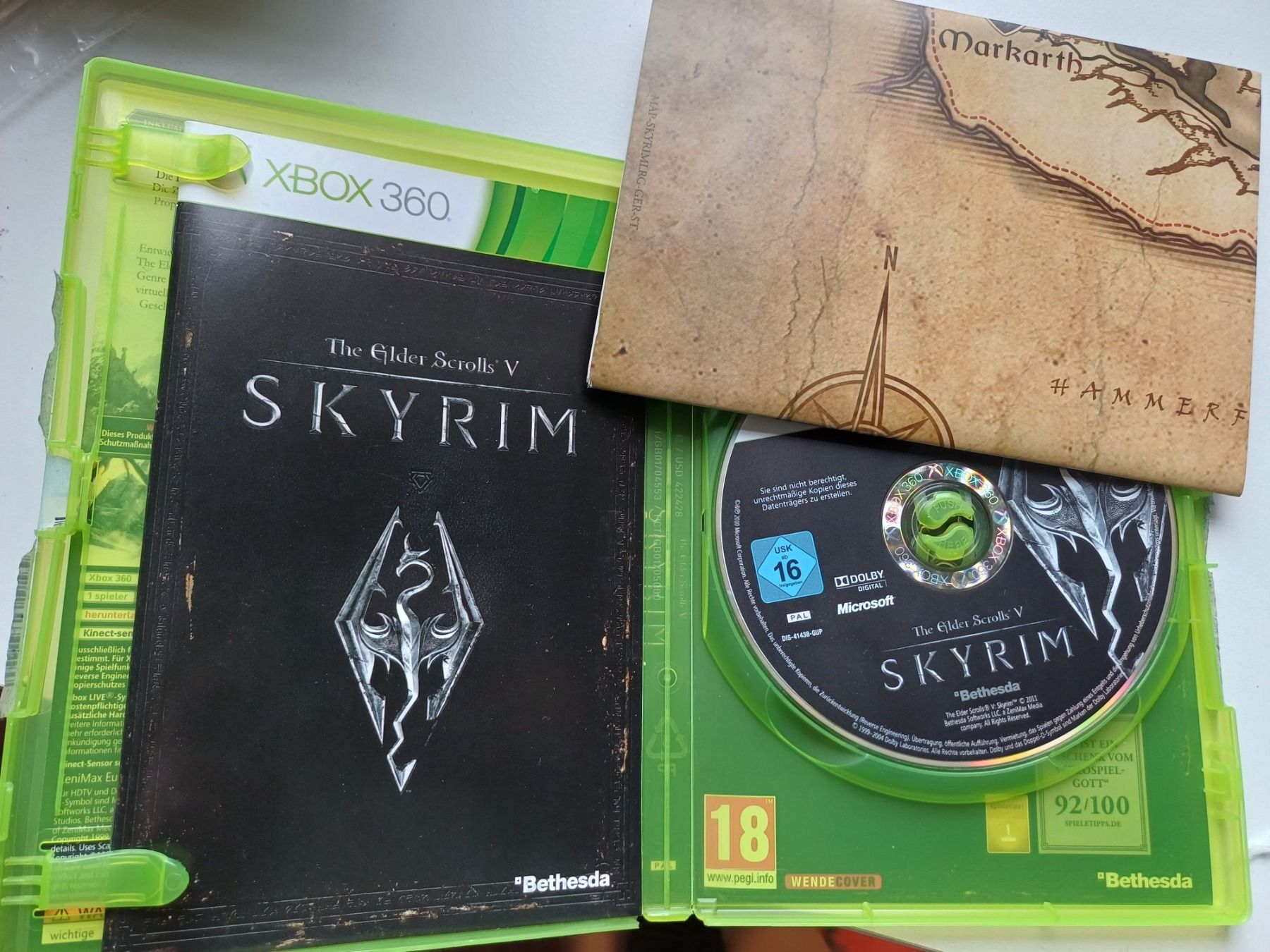 Spiele: Skyrim The Elder Scroll 5 XBOX 360 – Gebraucht aus Walenstadt von emynmuil1 2