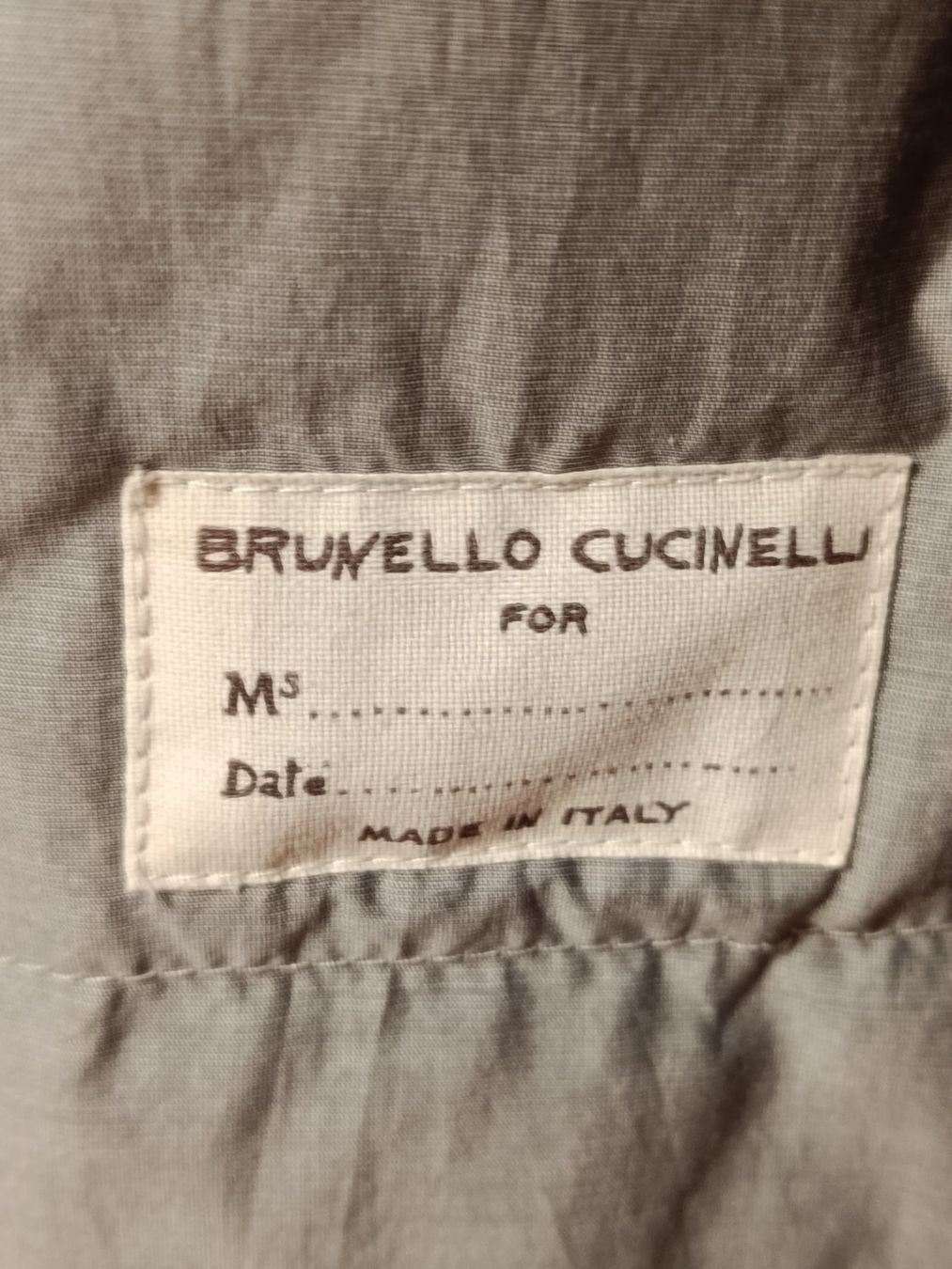 Brunello Cucinelli Giacche: Wattierte Jacke von Brunello Cucinelli – Usato da Unterägeri venduto da rockundco 9