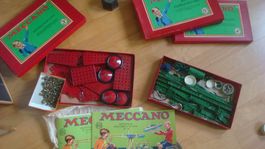 Alte Meccano Baukästen, Anleitungen