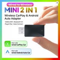 Carplay & Android Auto Wireless Adapter Plug and Play