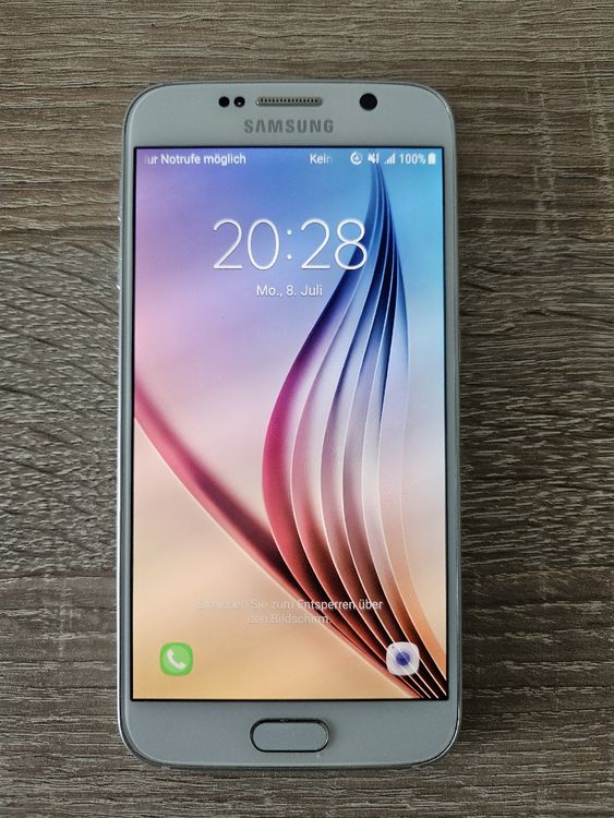 Samsung Galaxy S6 weiss, guter Zustand | Kaufen auf Ricardo