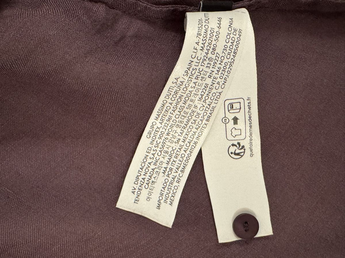 Massimo Dutti Camicette: Camicia Massimo Dutti viola, taglia S - Nuova – Nuovo (secondo la descrizione) da Faido venduto da sof_6jgl 2