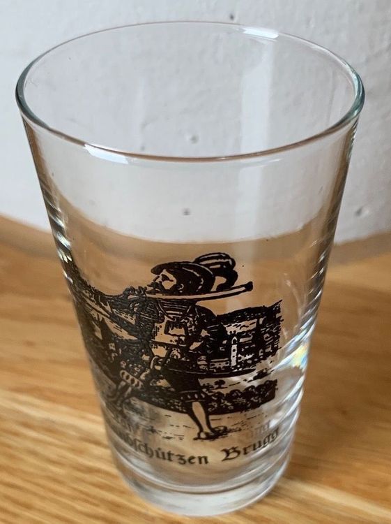 Wein- oder Souvenir Glas Erinnerung Standschützen Brugg 2