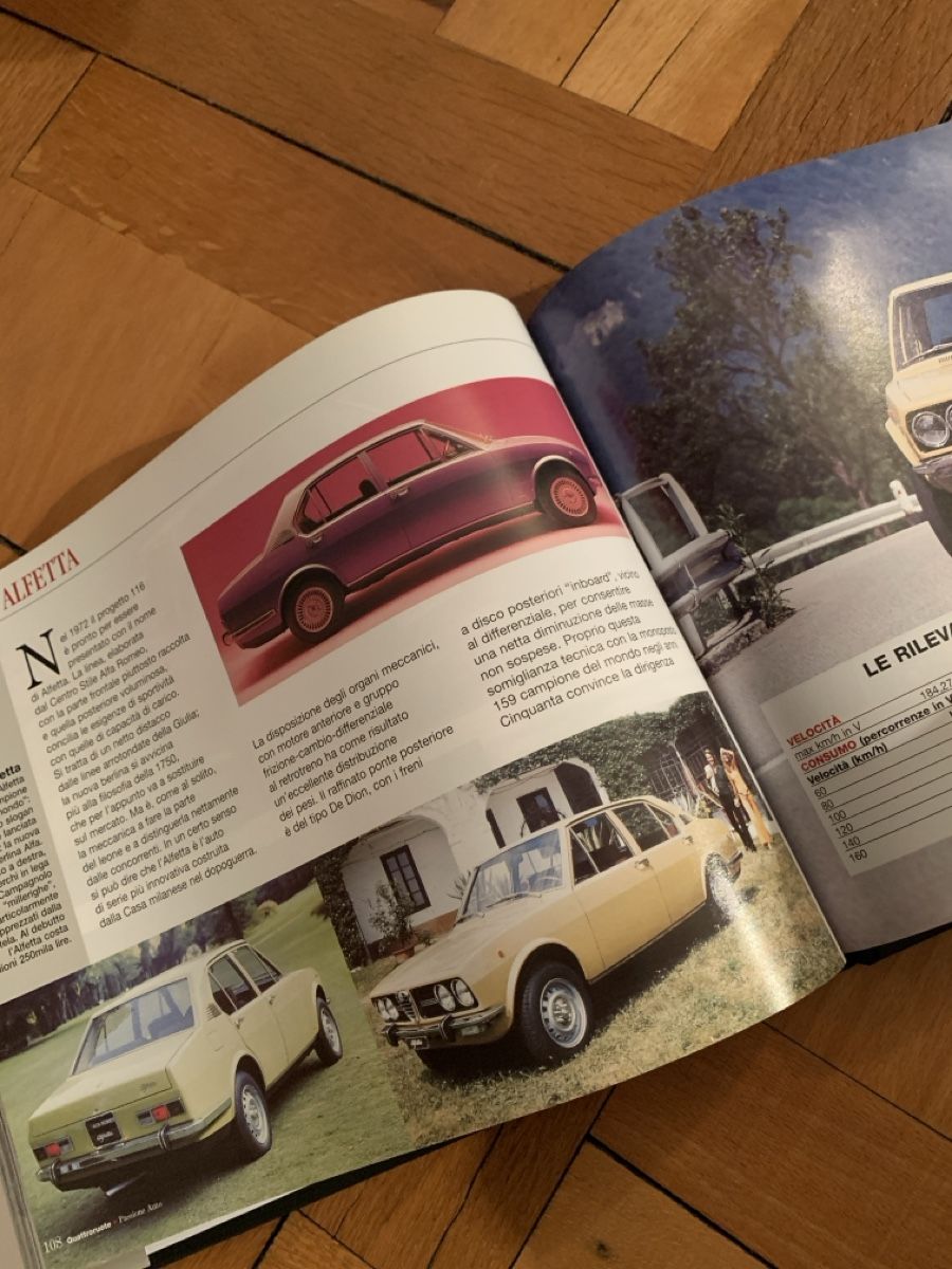 Livres: Buch Alfa Romeo Quattroruote - RAR – D'occasion à Zürich par editalausanne 1