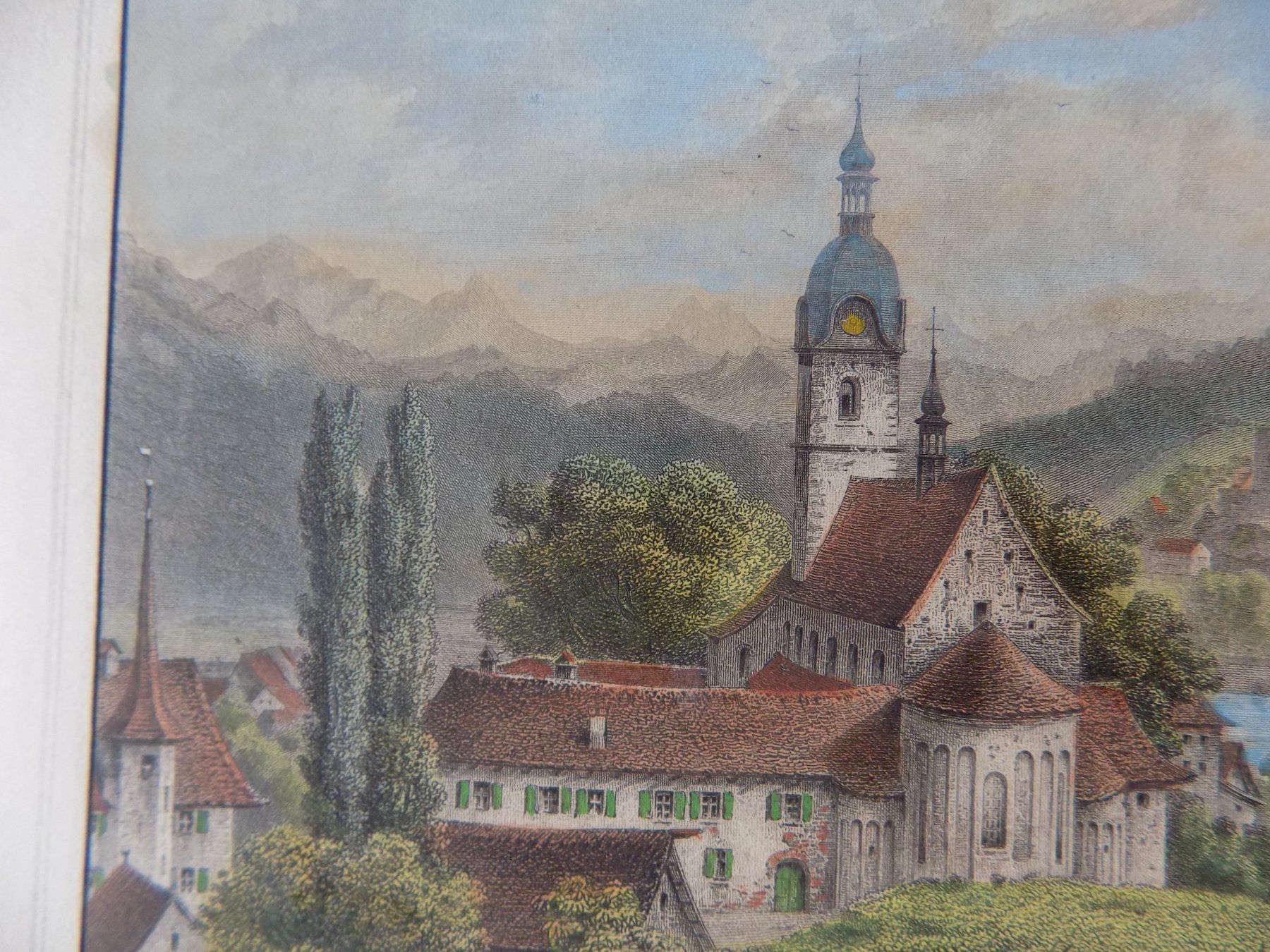 Incisioni: Kloster Schönenwerd bei Aarau – Usato da Risch venduto da Rischli15 6