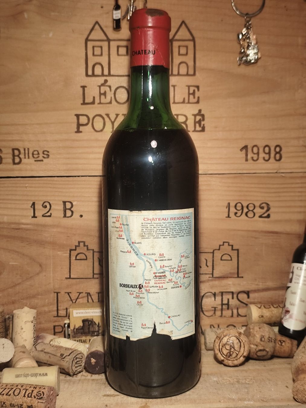 Wein: 1968 Chateau Reignac Cru Excellent – Gebraucht aus Büsserach von Vintage-vins 2