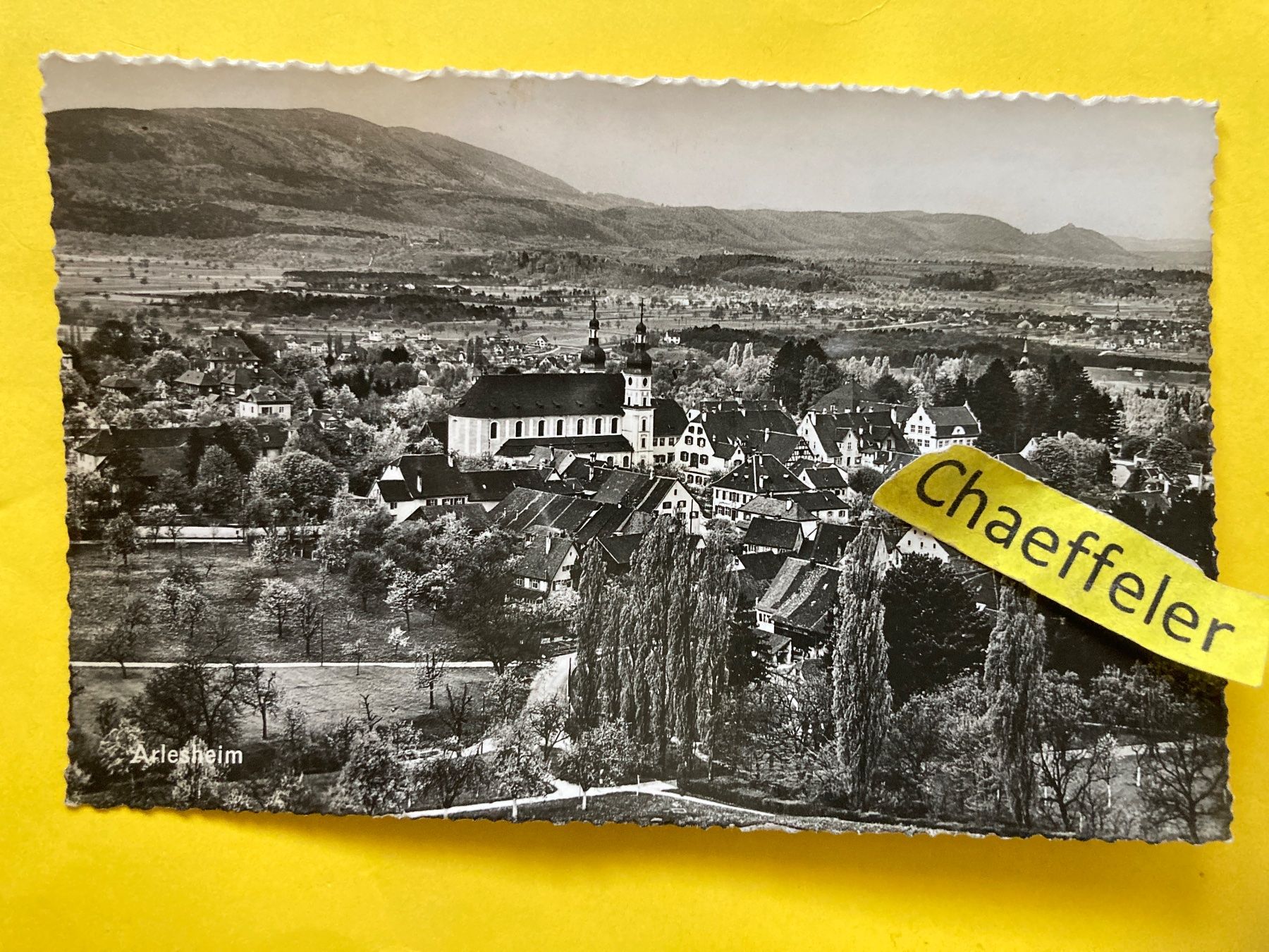 Ansichtskarten: Arlesheim BL – Gebraucht aus Zürich von Chaeffeler