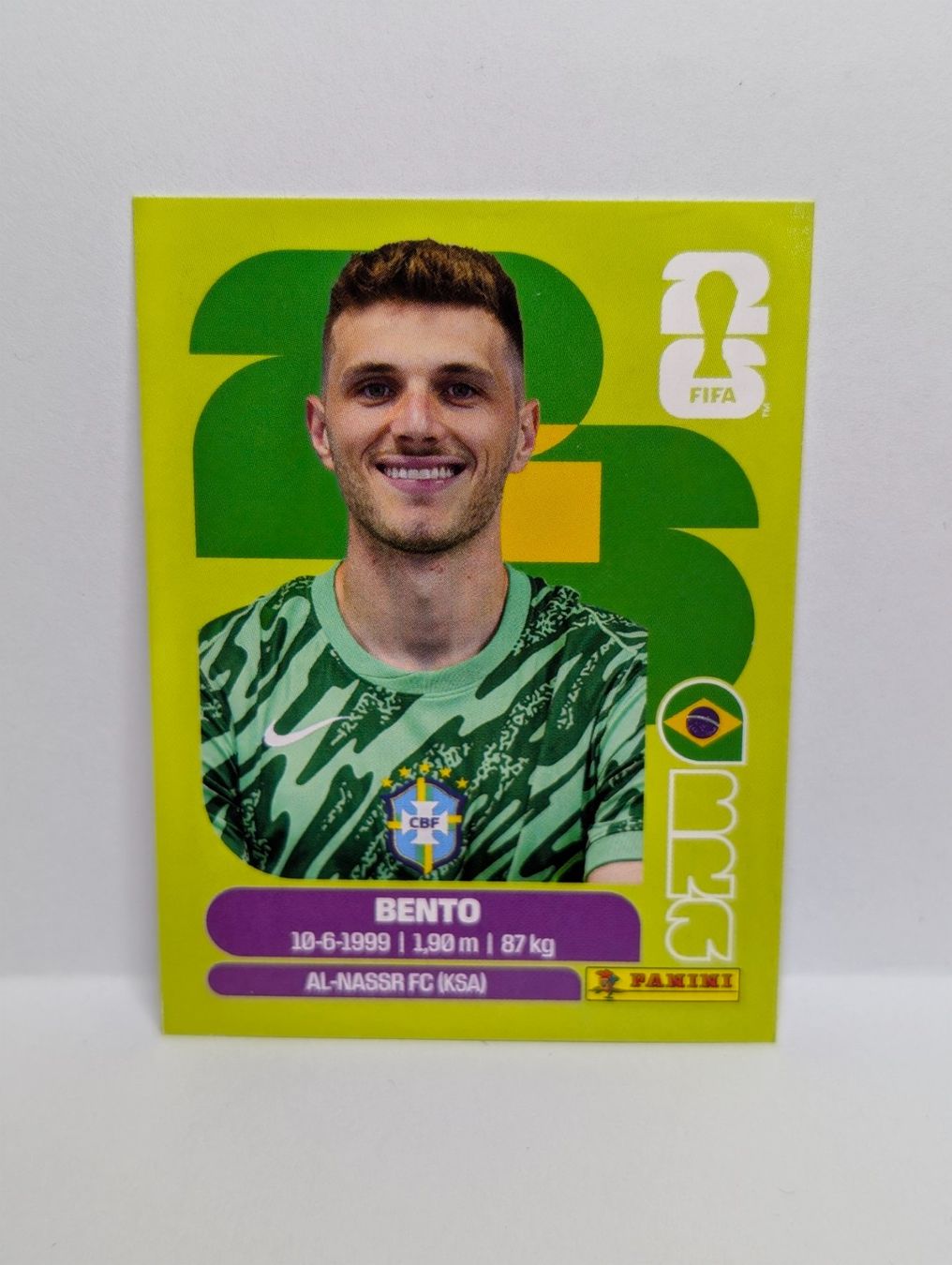 Panini Carte collezionabili: Panini WM 2026 - BRA 3 - BENTO - BRASIL – Nuovo (secondo la descrizione) da Founex venduto da amel89