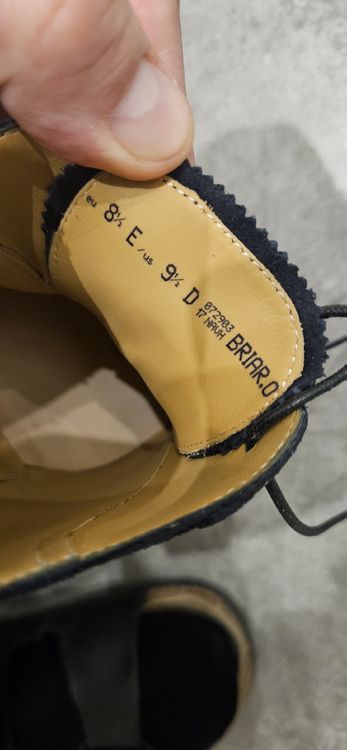 Bally Oxford Winterschuhe Dunkelblau in Wildleder 5