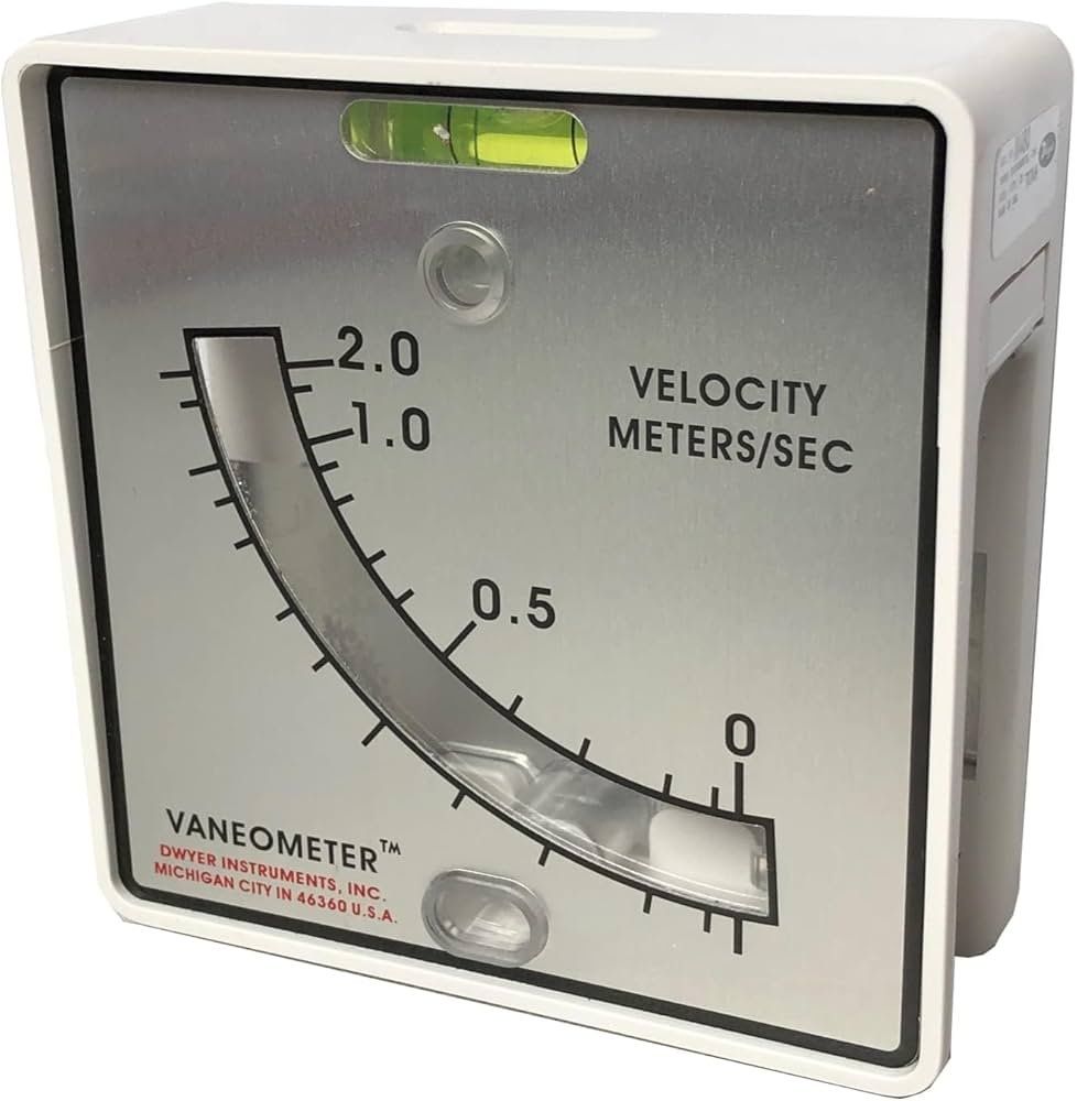 Misurare: Vane-O-Meter - Anemometer 0 - 2.0 m/s – Usato da Muttenz venduto da Glaucos