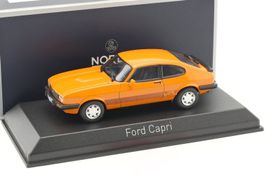 Ford Capri III 3.0 S 1978-1981 orange / schwarz      1:43